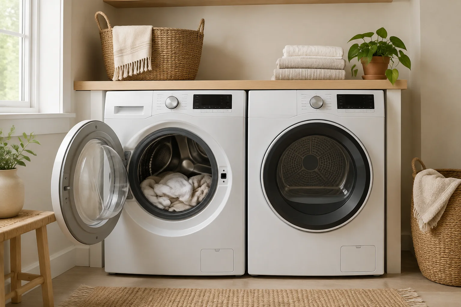 Home appliance for washer repair