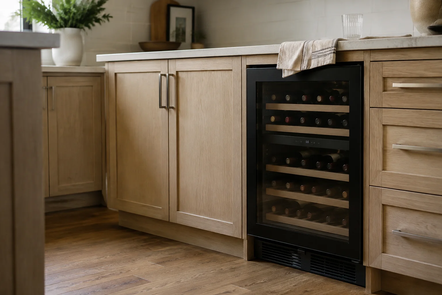 Home appliance for wine cooler repair